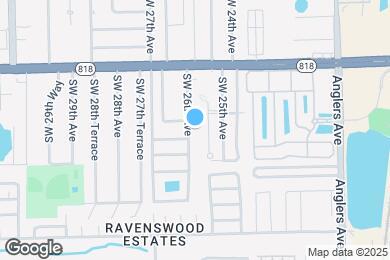 Map image of the property - 5010 SW 26th Ave