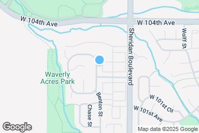 Map image of the property - 10240 Benton St