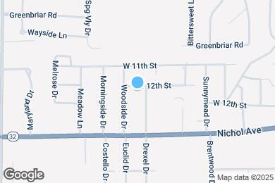 Map image of the property - 2923 W 12th St