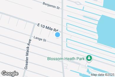 Map image of the property - 24925 Jefferson Ave