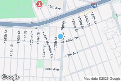 Map image of the property - 50-56 Utopia Parkway, 1st Floor