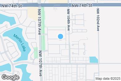 Map image of the property - 10450 NW 69th Ter