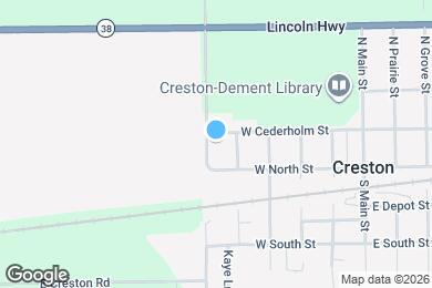 Map image of the property - Creston Townhomes