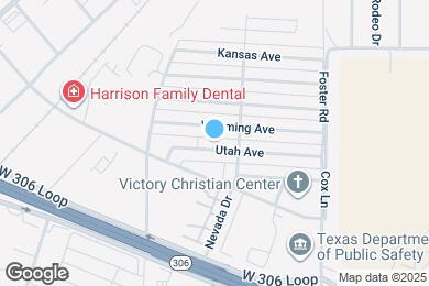 Map image of the property - 1724 Utah Ave
