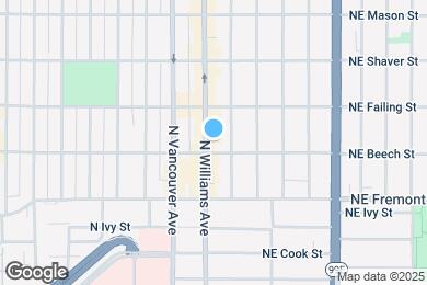 Map image of the property - 3714 N Williams Ave