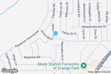 Map image of the property - 395 Aurora Boulevard