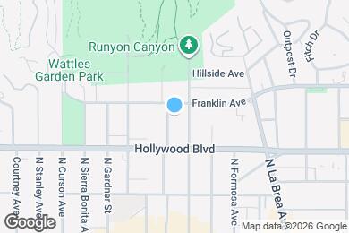 Map image of the property - 1750 Camino Palmero St