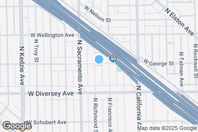 Map image of the property - 2915 W George St