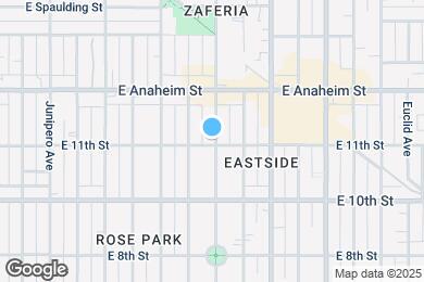 Map image of the property - 1101 Orizaba Ave
