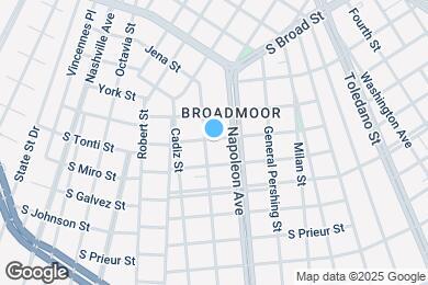 Map image of the property - 4424 S Tonti St