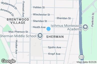 Map image of the property - 1826 Schlimgen Ave