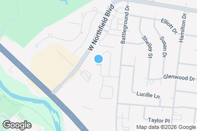 Map image of the property - 1717 N Cove