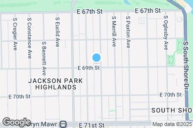 Map image of the property - 2048 E 69th St