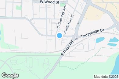 Map image of the property - 420 S Chauncey Avenue