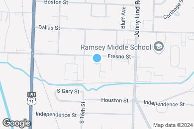 Map image of the property - MF-14-Ramsey Square Apartments