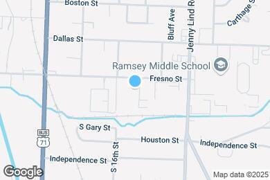 Map image of the property - Ramsey Square: 1 & 2 Bedroom Apartments wi...