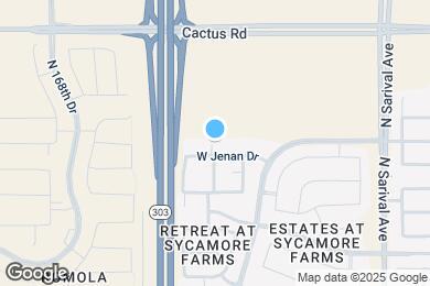 Map image of the property - 16636 W Jenan Dr