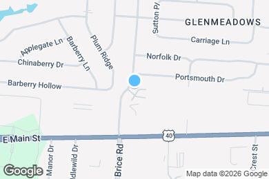 Map image of the property - Reynoldsburg Pointe
