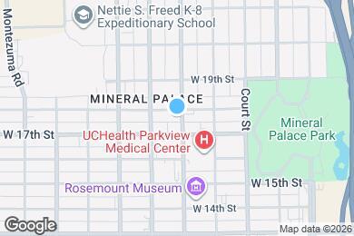 Map image of the property - 1715 N Greenwood St