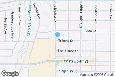 Map image of the property - 17841 Tribune St