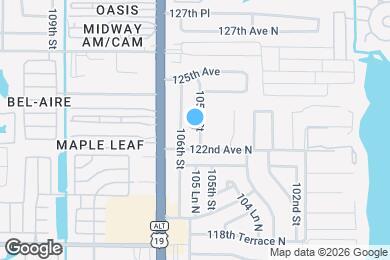 Map image of the property - 12208 105th St