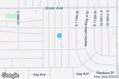 Map image of the property - 3616 E 106th St