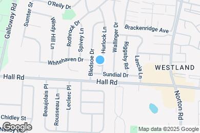 Map image of the property - 873 Hurlock Ln