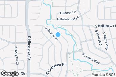 Map image of the property - 5205 S Jericho Way