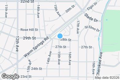 Map image of the property - 1500 28th St