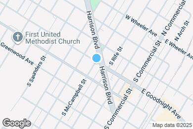 Map image of the property - 345 W Goodnight Ave