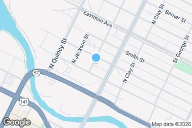 Map image of the property - 818 N Van Buren St