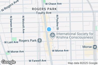 Map image of the property - 1740 W Greenleaf Ave