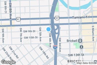 Map image of the property - 910 SW 4th Ave