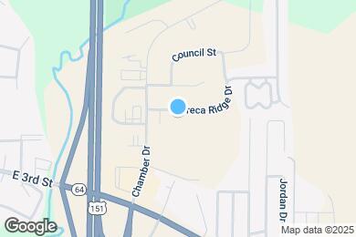 Map image of the property - 1603 Breca Ridge Dr