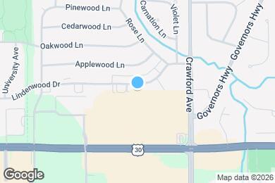 Map image of the property - 4117-4123 Lindenwood Dr
