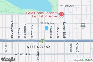 Map image of the property - 1554 Osceola St