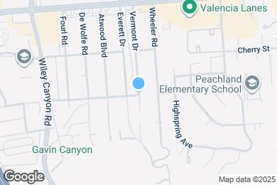 Map image of the property - 25101 Vermont Dr