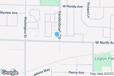 Map image of the property - 400 W North Ave