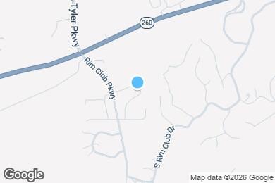 Map image of the property - 204 S Thunder Mountain
