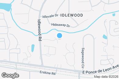 Map image of the property - 1405 Brookside Manor Ct