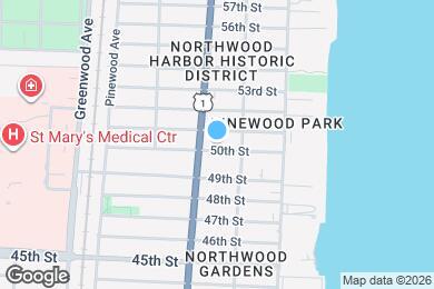 Map image of the property - 523 50th St