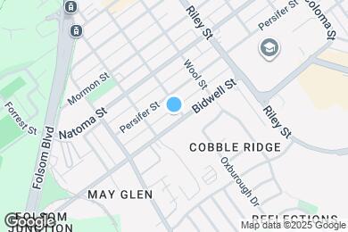 Map image of the property - 904 Bidwell St