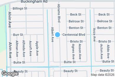 Map image of the property - 1047 Abrams Blvd