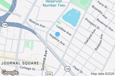 Map image of the property - 160 Hopkins Ave