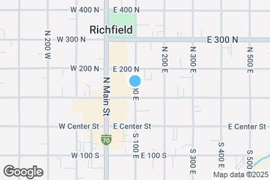 Map image of the property - 125 E 100 N
