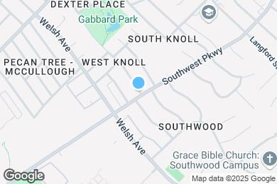 Map image of the property - 1714 S Dexter Dr