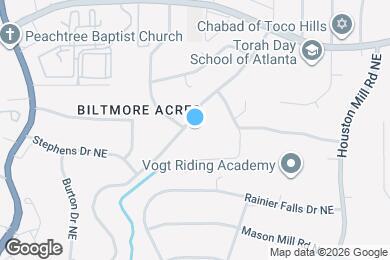 Map image of the property - 1203 Biltmore Dr NE