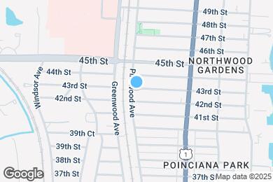 Map image of the property - 4312 Pinewood Ave