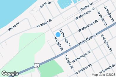 Map image of the property - 109 N Eagle St