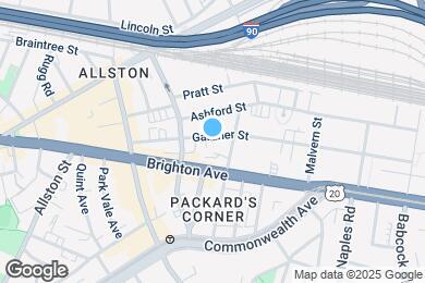 Map image of the property - 47 Gardner St